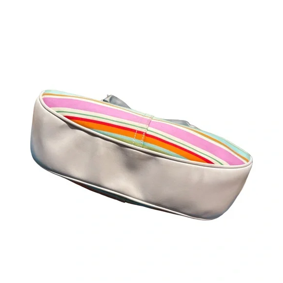 Y2K Coach Striped Large Hobo Bag - Picture 9 of 11